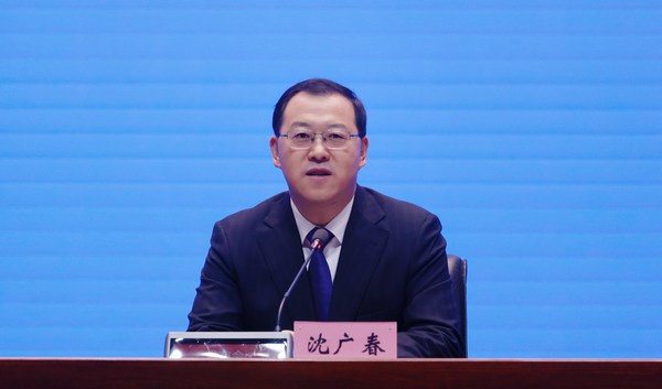 黑龍江省文化和旅游廳副廳長(zhǎng)沈廣春。張澍攝