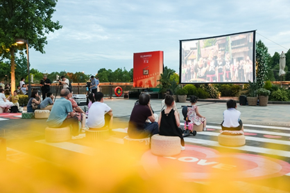 上海國(guó)際電影節(jié)露天放映。主辦方供圖